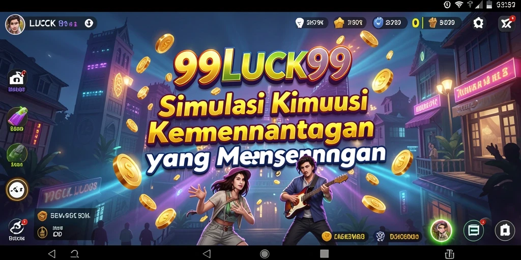 Tampilan gameplay seru di 99LUCK99 dengan banyak tantangan.