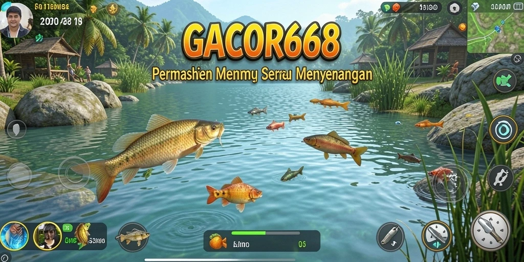 Tangkapan ikan besar dalam suasana memancing yang memukau.