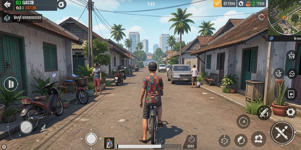 Tangkapan layar utama GAS138 menampilkan pengalaman gameplay simulasi yang menarik.