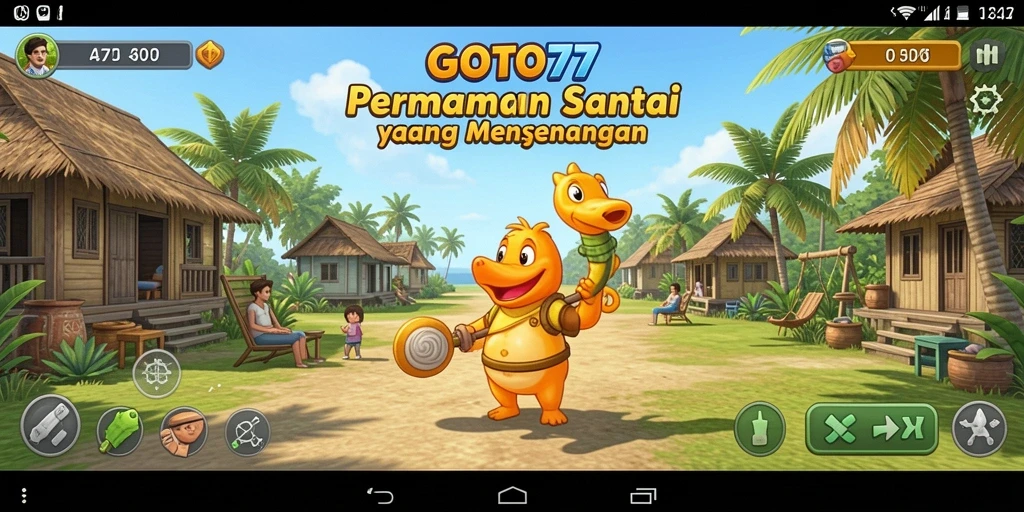 Tampilan gameplay menarik dan menyenangkan di GOTO77.