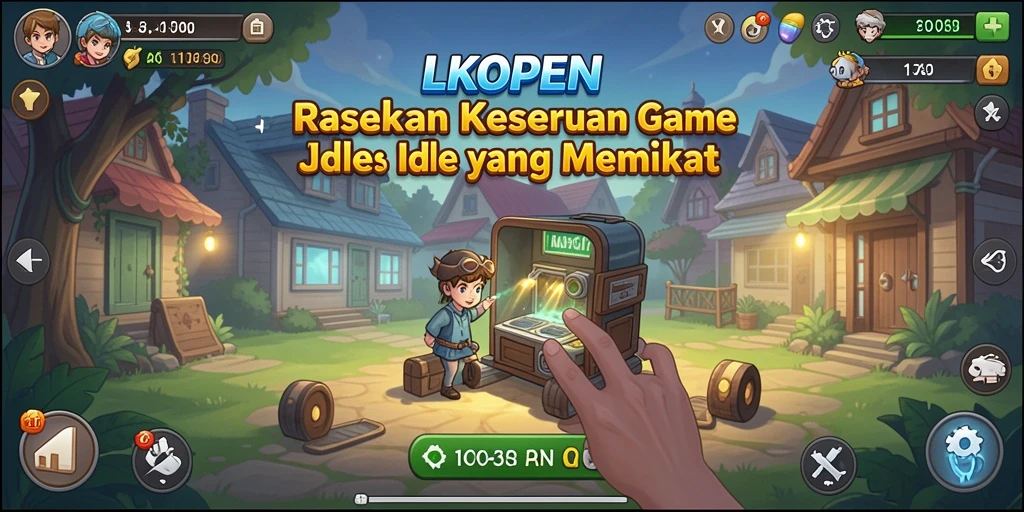Tampilan gameplay LKOPEN yang menarik dan penuh warna.