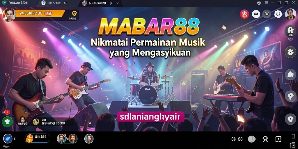 Tampilan gameplay MABAR88 yang penuh warna dan interaktif.