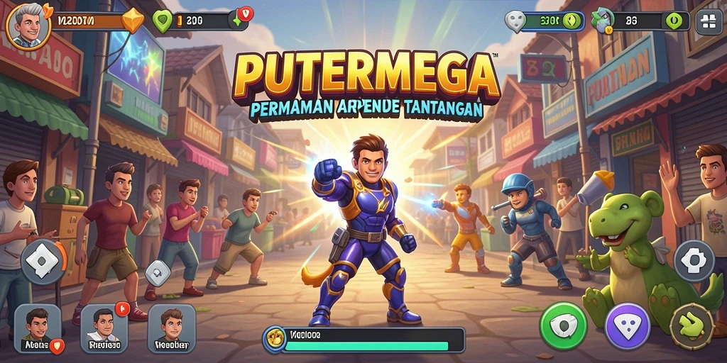 Screenshot gameplay PUTERMEGA yang menampilkan aksi seru.
