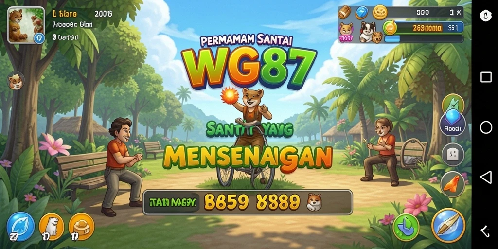 Tangkapan layar utama <strong>WG87</strong> menampilkan pengalaman gameplay yang menyenangkan.